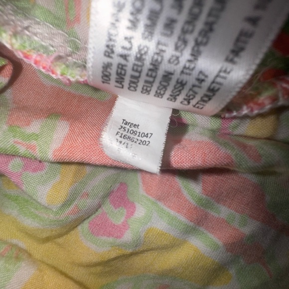 Lilly Pulitzer for Target Challis Happy Place romper. Size small. GUC - Picture 8 of 13